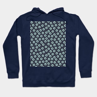 Pattern with random circle spots Hoodie